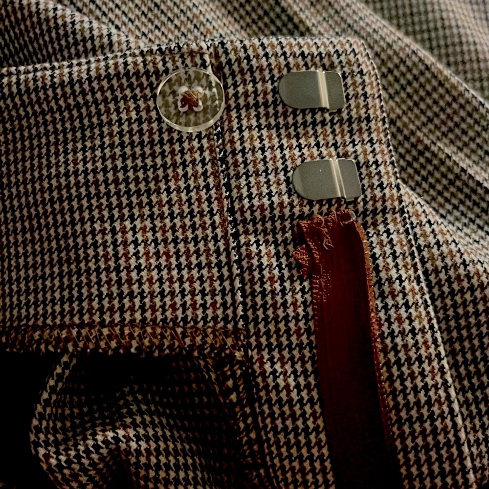 a new day brown lined high rise trousers - Picture 7 of 11